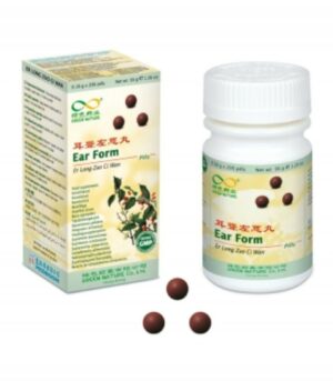 Long Zuo Ci Wan tonifie le yin des rein et améliore l’audition. utilisée pour la perte auditive en éliminant les blocages et favorisant la circulation.